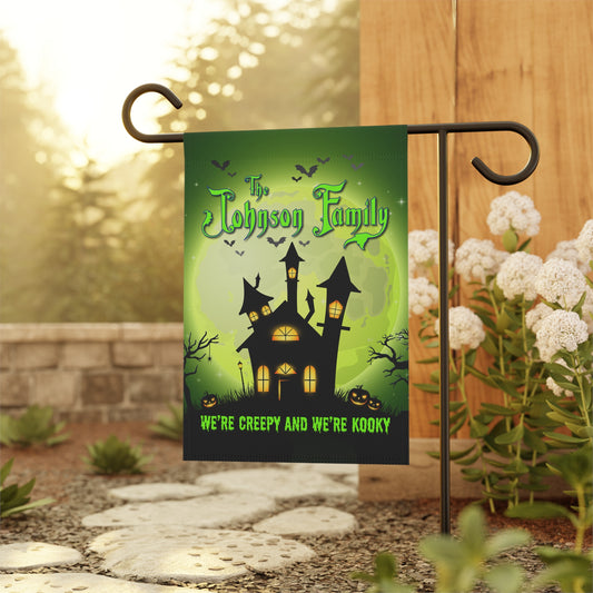 Personalized Outdoor Halloween Banner