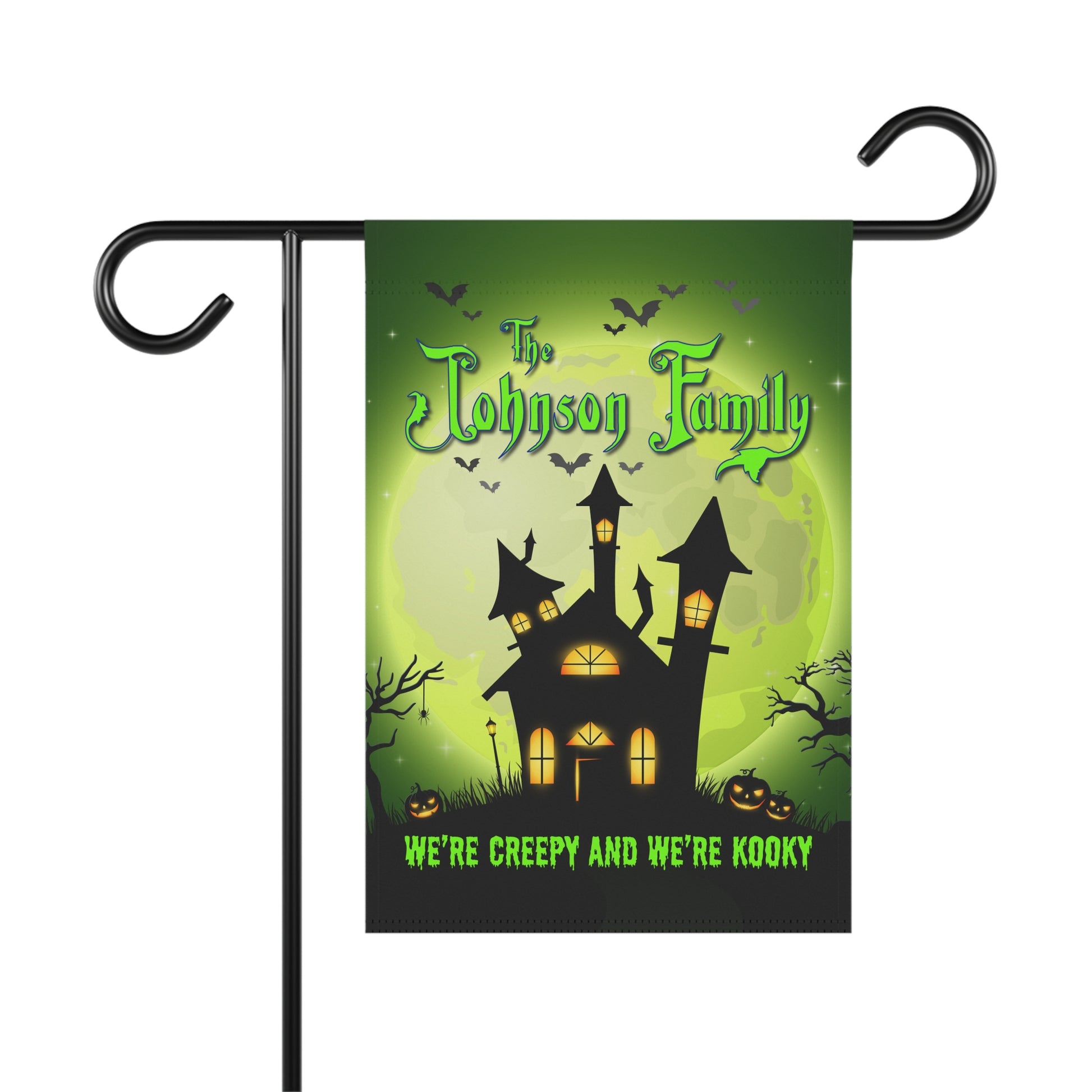 Personalized Outdoor Halloween Banner