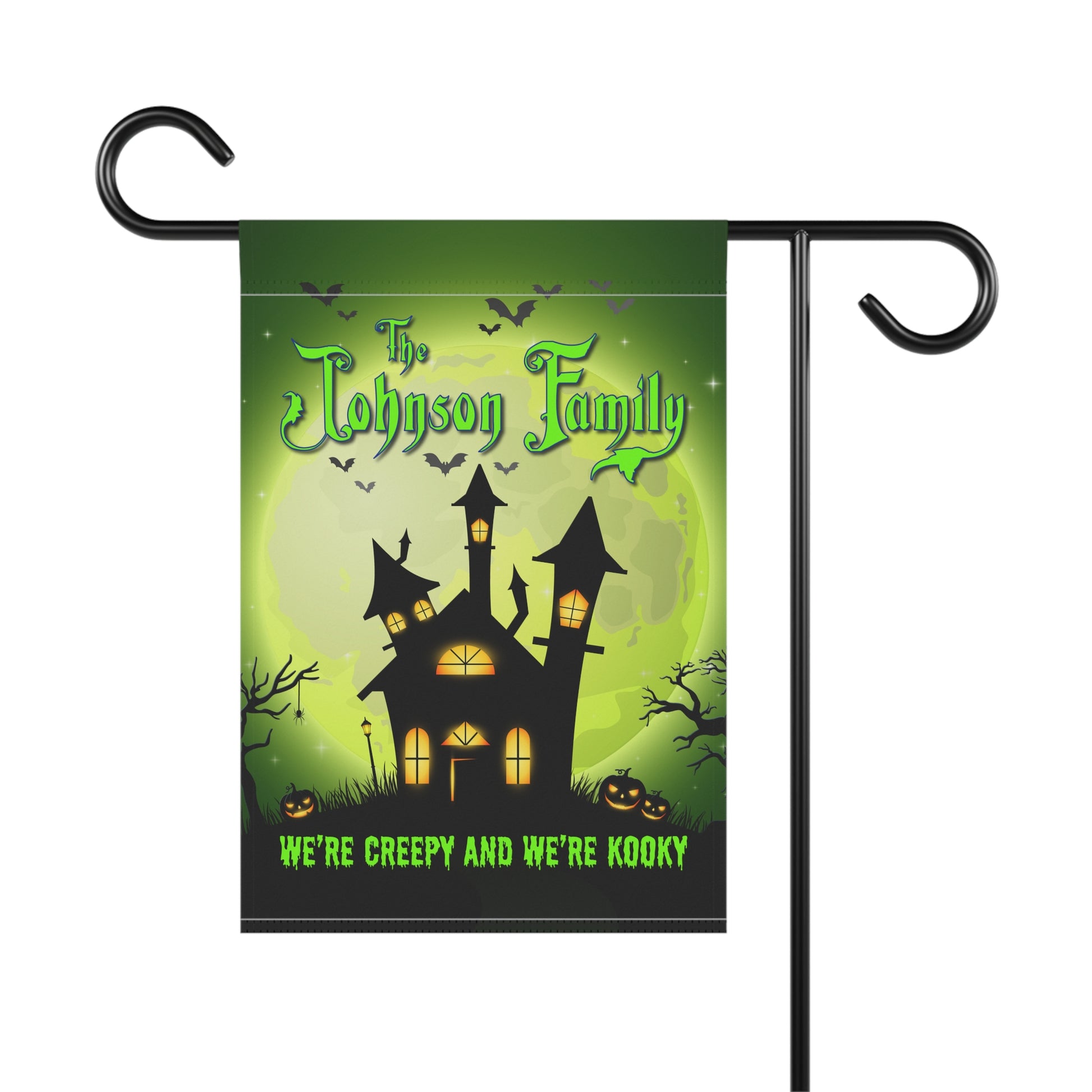 Personalized Outdoor Halloween Banner