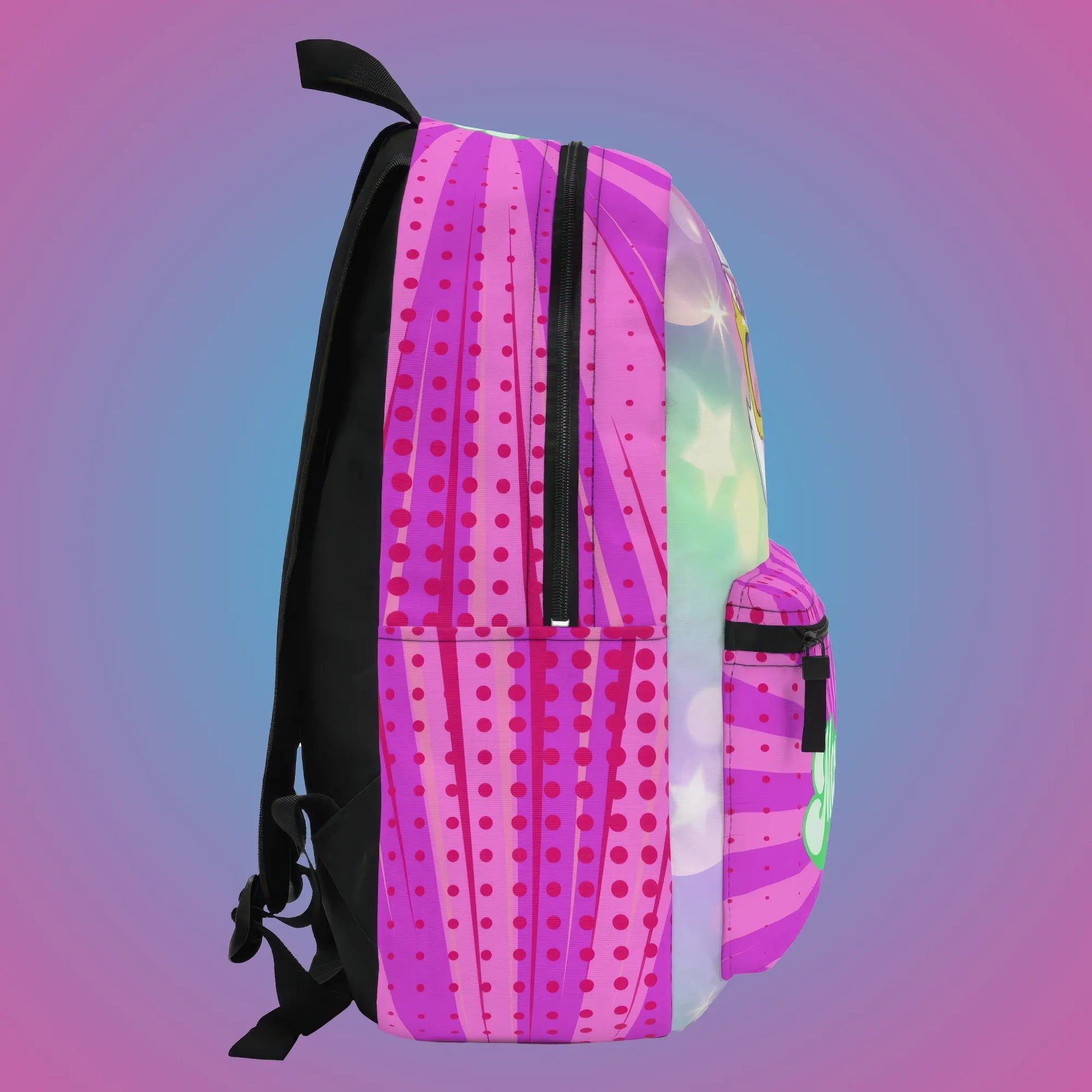 Personalized Backpack for Kids, Chibi Cat, Fun Gift for Girls