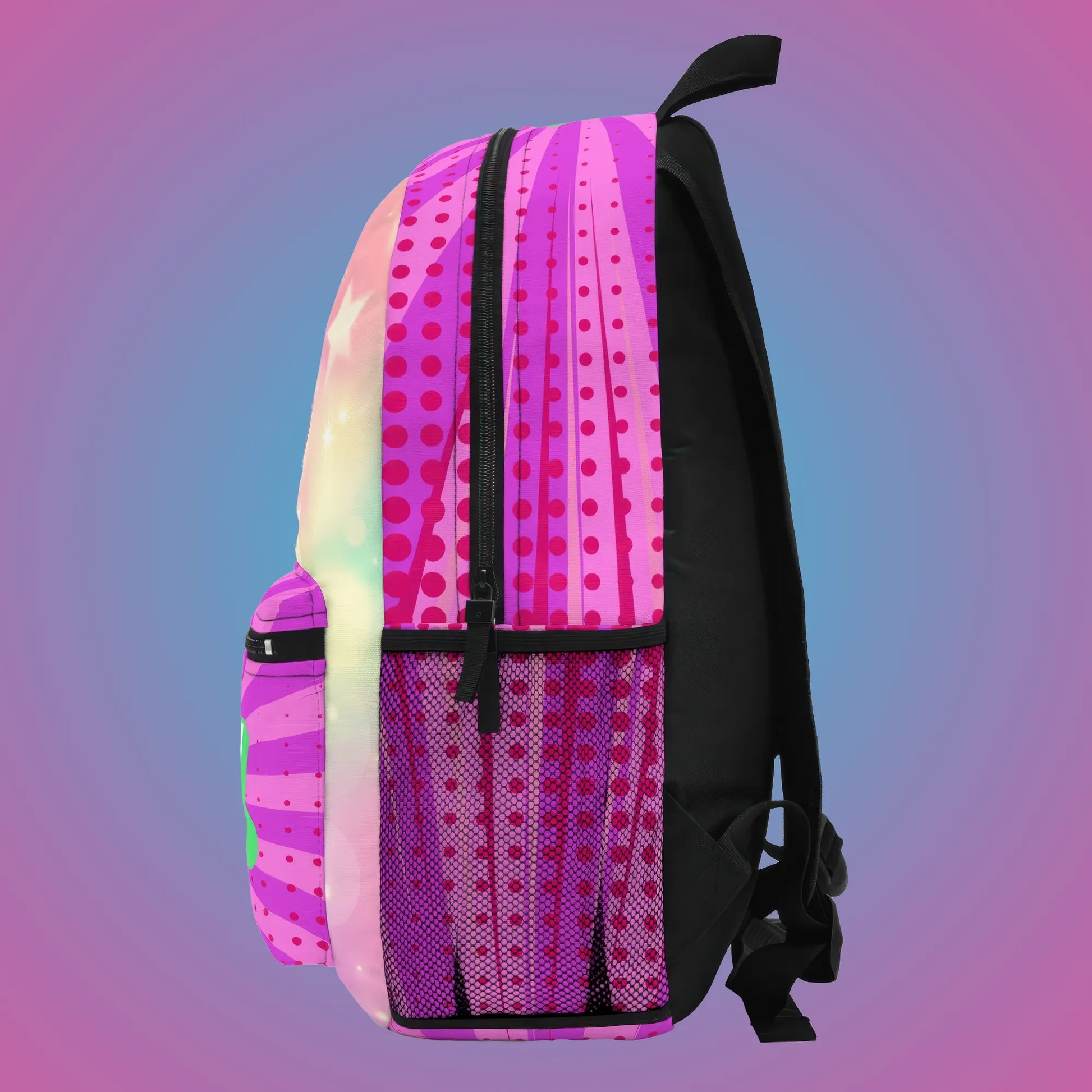 Personalized Backpack for Kids, Chibi Cat, Fun Gift for Girls